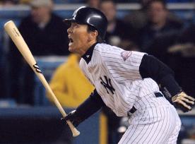 Matsui's hitting streak snapped